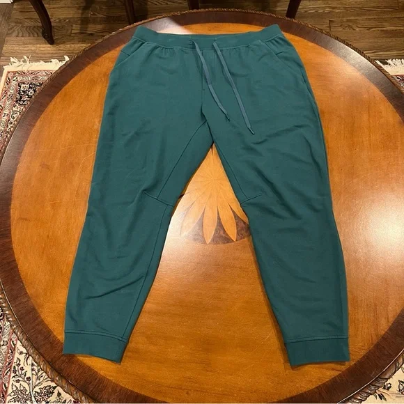 Lululemon Athletica Men’s City Sweat Joggers Green Jasper XXL Athleisure Pant